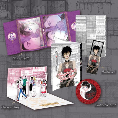 Sách - Chuyện Tình Cửu Long - Tập 10 - Bản Sưu Tầm - Tặng Kèm Bookmark + Bìa Đặc Biệt + Card 3D Âm Dương + Pop-Up Card