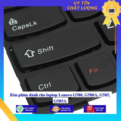 Bàn phím dùng cho laptop Lenovo G580 G580A G585 G585A - Hàng Nhập Khẩu New Seal