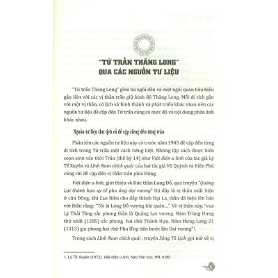  Tứ Trấn Thăng Long Hà Nội ( Nguyễn Doãn Minh) 