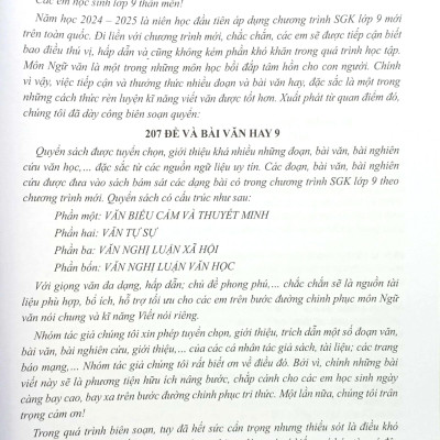 207 Đề Và Bài Văn Hay 9