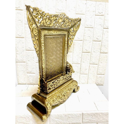 BÀI VỊ DI ẢNH CAO 55 x 40 CM  CHẤT LIỆU BẰNG ĐỒNG 