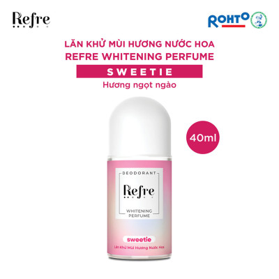 Lăn khử mùi dưỡng trắng hương nước hoa Refre Whitening Perfume Sweetie Hương Ngọt Ngào 40ml