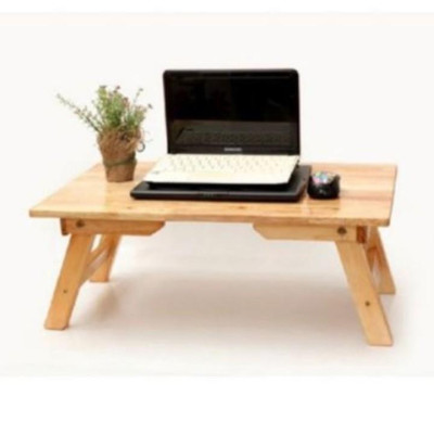 Bàn Gỗ Đa Năng Chân Xếp Gọn - Bàn Học Kiểu Dáng Nhật Bản Chất Liệu Gỗ Thông Cao Cấp - Phù Hợp Ngồi Ăn, Học, Làm Việc