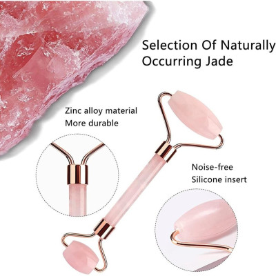 Cây Lăn Mặt Massage tăng kèm Ván Guasha Bằng Đá Cạo Mát Xa (Xả Kho)