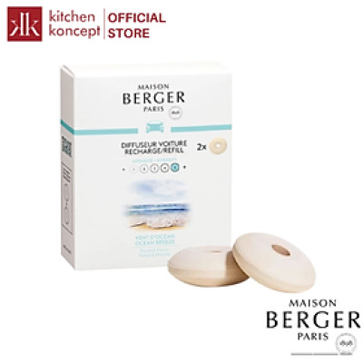 Maison Berger - Bộ tinh dầu xe hơi - 2 cái