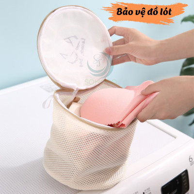 Set 7 Túi Lưới Giặt Quần Áo Cao Cấp – Bảo Vệ Vải, Giữ Form Chuẩn Bộ 7 Túi Giặt Bảo Vệ Quần Áo – Vải Lưới 3 Lớp, Khóa Kéo Chắc Chắn Bộ Túi Giặt Đa Năng – Bảo Quản Quần Áo Trong Máy Giặt