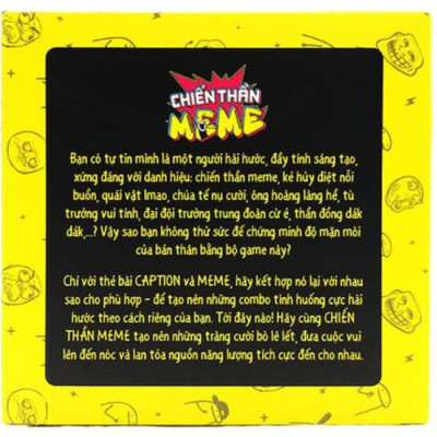 Boardgame Thẻ Bài Chiến Thần Meme - BGV