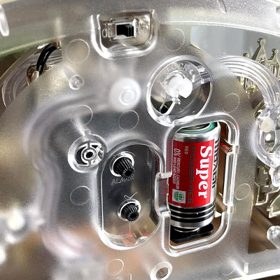 Đồng hồ để bàn, báo thức hiệu RHYTHM- JAPAN 4SE535WT18 (Kích thước 24.0 x 15.5 x 6.8cm)