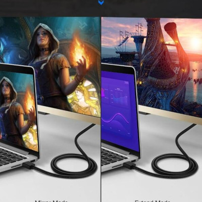 Ugreen UG10107HD104TK 2M màu Đen Cáp tín hiệu HDMI chuẩn 1.4 hỗ trợ phân giải 4K * 2K 60hz - HÀNG CHÍNH HÃNG