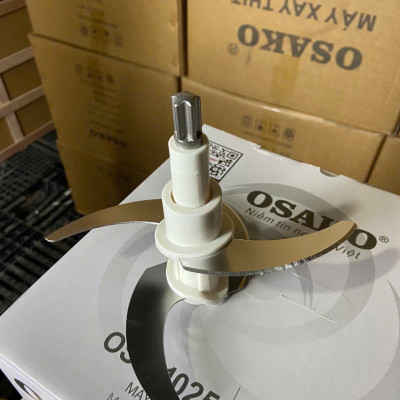 Máy Xay Thịt 5.8L Công Suất 950W Osako OST-1025 Cối Inox Xay Công Nghiệp Cho Quán-Kèm Lưỡi Dao Dự Phòng - Hàng Chính Hãng