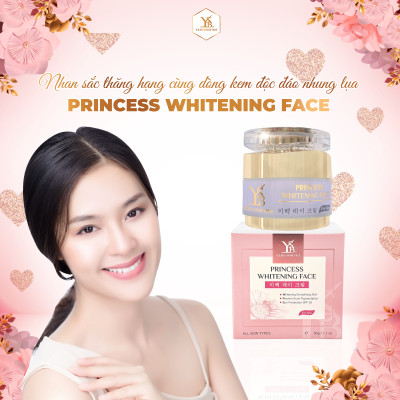 Kem dưỡng trắng da ban ngày Sữa Ong Chúa PRINCESS WHITENING FACE
