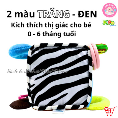 Khối vải luyện kỹ năng cho bé PiPoVietnam (Xí ngầu ngộ nghĩnh) - Phát triển ngôn ngữ, nâng cao chỉ số cảm xúc cho bé