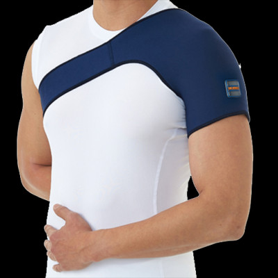Đai hỗ trợ vai đàn hồi Dr.Med DR-128 trật khớp đòn, bong gân, viêm khớp - nhập khẩu Hàn Quốc