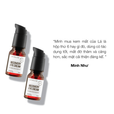 Kem dưỡng vùng da quanh mắt Lá House Recovery Eye Cream 15ml