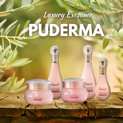 Kem Dưỡng Da Ngày và Đêm Luxury Exosome Puderma, phiên bản nâng cấp từ Kem Xóa NÁM WHITE JADE PUDERMA 50ml: làm mờ vết thâm sạm, nám, tàn nhang giúp làn da trắng sáng, căng bóng, nâng cơ săn chắc và đẩy lùi quá trình lão hoá