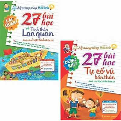 Combo 27 Bài Học Tự Cổ Vũ Bản Thân + 27 bài Học Về Tinh Thần Lạc Quan (Bộ 2 Cuốn)