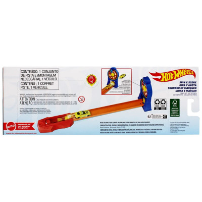 Đồ Chơi Bệ Phóng Vòng Xoay May Mắn Hot Wheels HDR81/FWM85