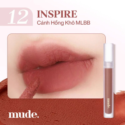 Son Kem Mịn Lì Nhẹ Như Nhung Blur Mude Soft Blur Tint (3g)