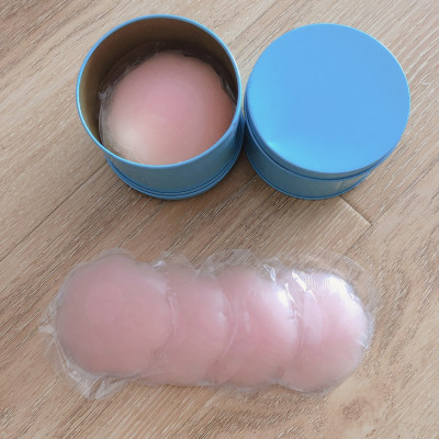 Hộp miếng dán ngực Silicon màu xanh 5 đôi