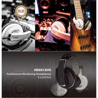 SOAIY Tai Nghe Kiểm Âm Superlux HD681 EVO Cao Cấp - Hàng Nhập Khẩu