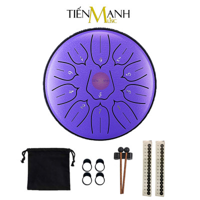 Trống Không Linh Tank Drum 11 Tone Huashu THL11 6 inch - Lưỡi Thép Steel Tongue Hàng Chính Hãng