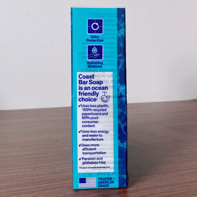 Lốc 8 bánh xà bông Coast 113g x 8 (Made in USA)