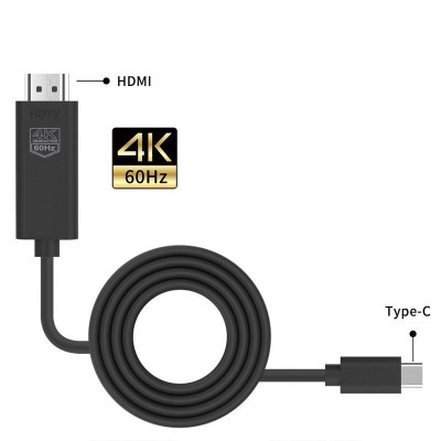 Cáp chuyển đổi Type C to HDMI siêu xịn dài 1.8M - Hỗ trợ 4K 60hz