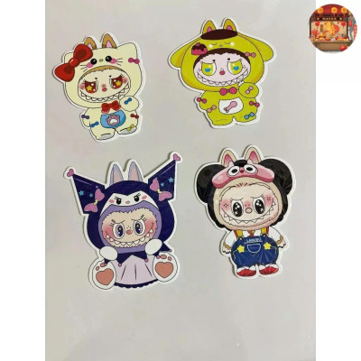 Set 100 & Set 50 Bao Lì Xì Chibi Labubu Tết Hottrend Ất Tị 2025 - Phản Quang - giao mẫu ngẫu nhiên