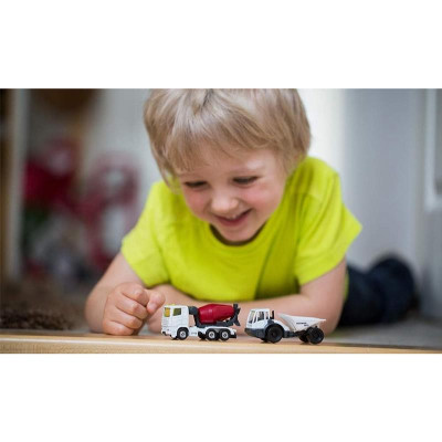 Đồ Chơi Mô Hình Xe Trộn Bê Tông Và Xe Ben - Siku 1692