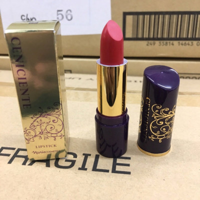 Son thỏi mịn môi lâu phai Naris Ceniciente Lipstick Nhật Bản 3g (#102: Hồng đào) + Móc khóa