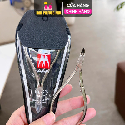 Kềm Nhặt Da AAA HL 205 Thép Cao Cấp Chuyên Dùng, Công Nghệ Rèn Dập Nóng, Mài Bén, Làm Nail Tại Nhà, Dễ Sử Dụng Nữ Women