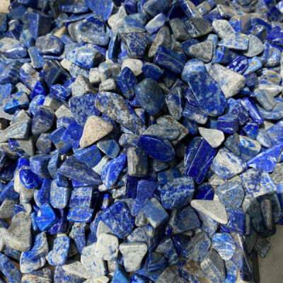 Đá lapis lazuli xanh dương NHASAN mang đến may mắn, sức khỏe và trí tuệ