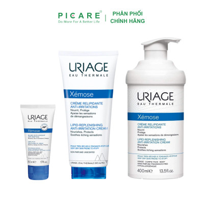 Kem Dưỡng Ẩm Dành Cho Da Khô, Da Cơ Địa Uriage Xémose Creme Relipidante Anti-Irritations 200ml