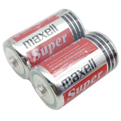 Vỉ 2 Viên Pin Đại Power Ace 1.5V - Maxell R20P