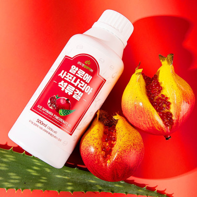 COMBO 2 CHAI NƯỚC NHA ĐAM SÂM VỊ LỰU HỮU CƠ KDY ALOE