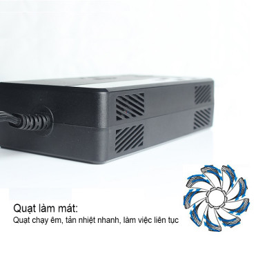 Bộ Chuyển Đổi Nguồn Điện DC 12V Sang AC 110V/220V 150W Hỗ Trợ Cổng Type-C M2012 - Hàng Nhập Khẩu