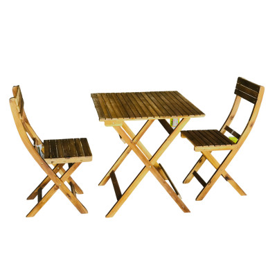Bộ bàn xếp ngoài trời Leti Islands gỗ keo