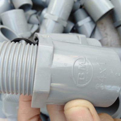 Nối ren ngoài 34 nhựa PVC Bình Minh _ 5 cái