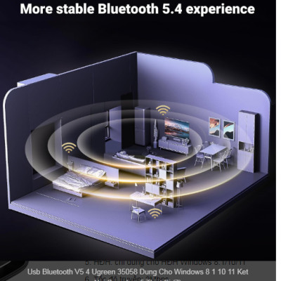 Thiết Bị Kết Nối USB Bluetooth  v5.4 Ugreen 35058 - Hàng Chính Hãng