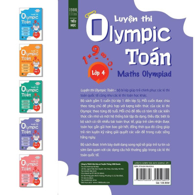 Sách - Luyện Thi Olympic Toán Lớp 4 - Maths Olympiad - 1980 Books