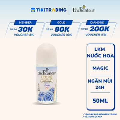 Lăn Khử Mùi Hương Nước Hoa Enchanteur Magic 50ml - 1012055