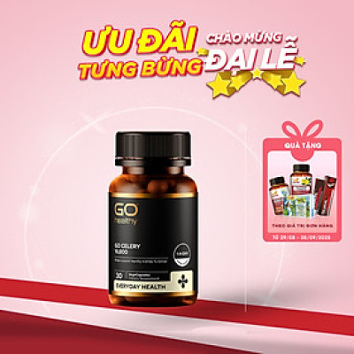 Viên Gout New Zealand Go Celery 16000mg 30 Viên | Giúp Hỗ Trợ Điều Trị Gout Từ Gốc - Nhập Khẩu Chính Hãng