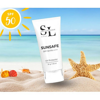 Kem chống nắng SWL Lavender Sunsafe 50gr