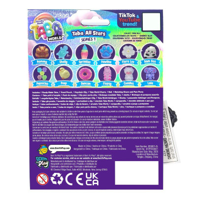 Đồ Chơi Móc Khóa Squishy - Taba World 855001-6L - Chuột Hamster