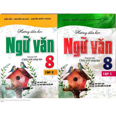 Sách - Hướng Dẫn Học Ngữ Văn 6 7 8 9 - Tập 1 + Tập 2 (Dùng Kèm SGK Chân Trời Sáng Tạo) - HA