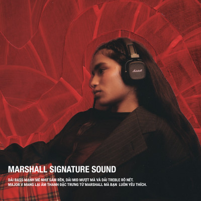 [MÀU MỚI VỀ] Tai nghe Bluetooth Marshall Major V - Pin lên đến 100 giờ - Hàng chính hãng
