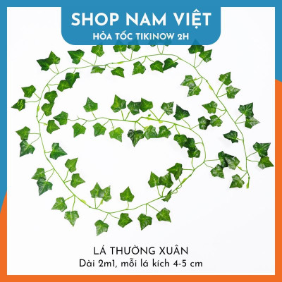 Dây Leo Lá Cây Nhân Tạo Trang Trí Sân Vườn, Nhà Cửa