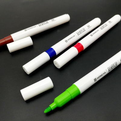 Hộp 36 Bút Lông Màu Acrylic - Hồng Hà 8144