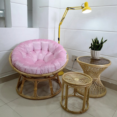 Ghế papasan  (Hồng phấn)