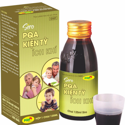 Kiện Tỳ Ích Khí PQA Hỗ Trợ Kích Thích Tiêu Hóa, Giúp Ăn Ngon Miệng Dùng Cho Trẻ Em Còi Xương Chậm Lớn Hộp 125ml